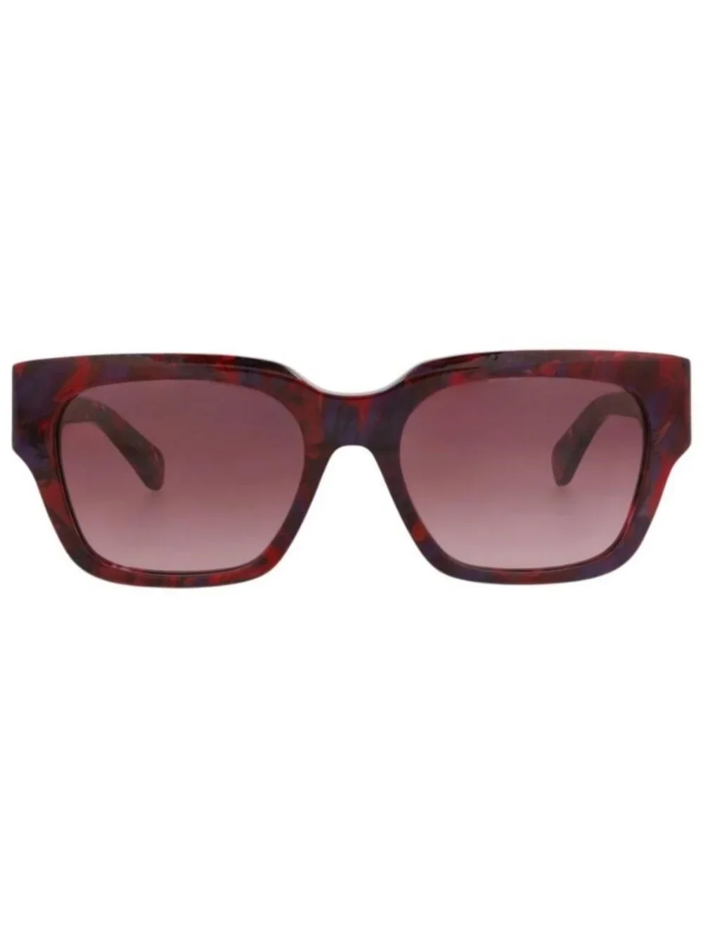 New Chloé Womens Square/Rectangle Burgundy Burgundy Violet Fashion Designer Sung